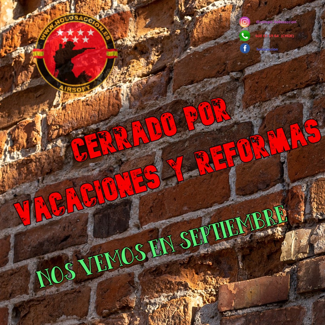 reformas y vacaciones